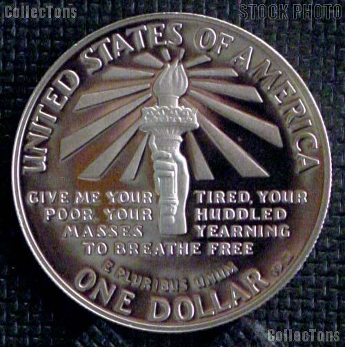 1986-S Proof Statue of Liberty Silver Dollars