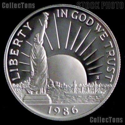 1986-S Proof Statue of Liberty Commemorative Half Dollars