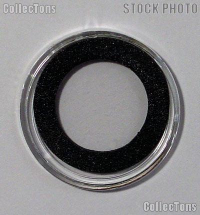 25 Air-Tite "A" Black Ring Coin Holders for 14mm Coins