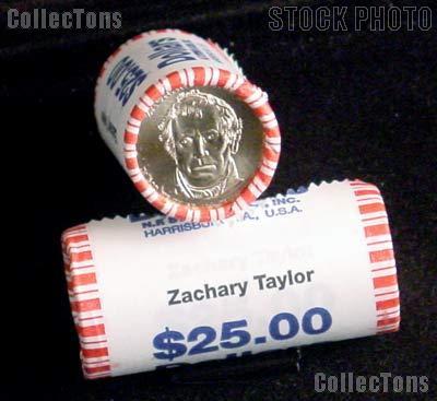 2009 P&D Z. Taylor Presidential Dollar Bank Rolls GEM BU 2009 Taylor Dollars