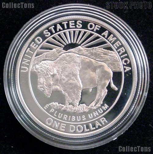 1999-P Proof Yellowstone Commemorative Silver Dollars