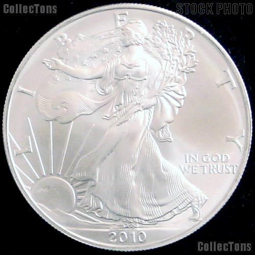 2010 American Silver Eagle Dollar BU Original Roll