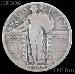 1926-D Standing Liberty Silver Quarter Circulated Coin G 4 or Better