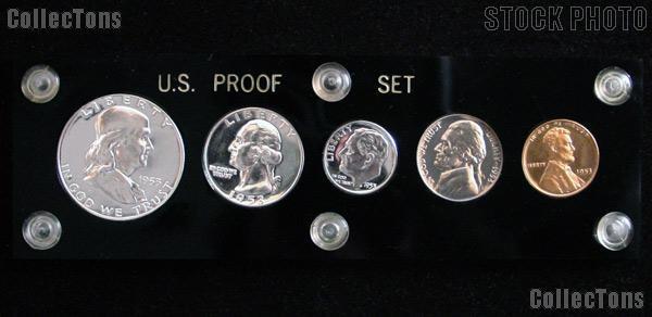 1953 U.S. Mint Proof Set - Rare 5 Coin Set