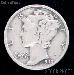 1934 Mercury Silver Dime 1934 Mercury Dime Circ Coin G 4 or Better