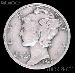 1938 Mercury Silver Dime 1938 Mercury Dime Circ Coin G 4 or Better