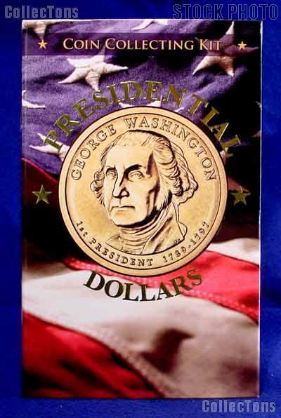 Presidential Dollar Coin Folder and Coin Collecting Kit