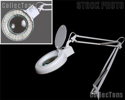 Magnifying Lamp 5x Magnifier 90 LED Lights with Adjustable Arm