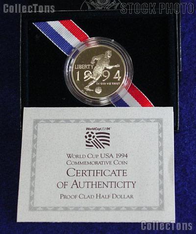 1994-P World Cup USA Commemorative Clad Proof Half Dollar