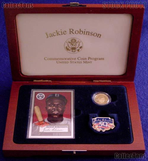 1997 Jackie Robinson Commemorative Legacy Gold Proof Set