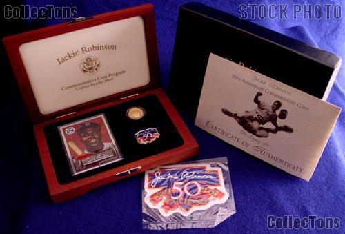 1997 Jackie Robinson Commemorative Legacy Gold Proof Set