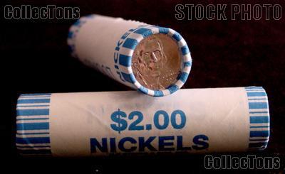 2013-D Jefferson Nickel Bank Wrapped Roll 40 Coins Gem BU