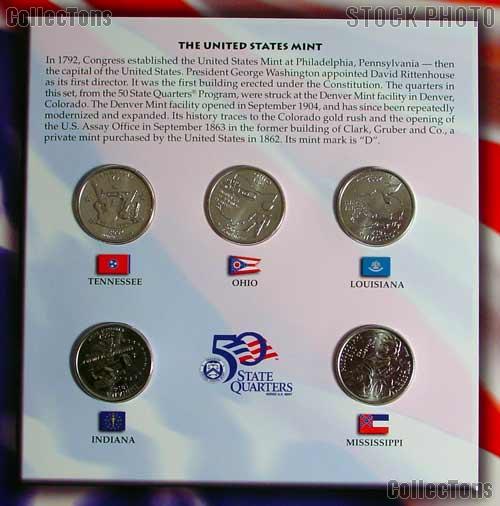 The 50 State Quarters & Euro Coin Collection by US Mint