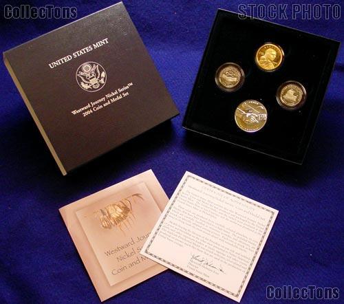 2004 Westward Journey Nickel Series Coin and Medal Set