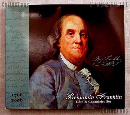 Benjamin Franklin Coin and Chronicles Set 2006