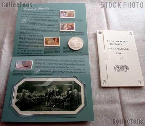 Benjamin Franklin Coin and Chronicles Set 2006