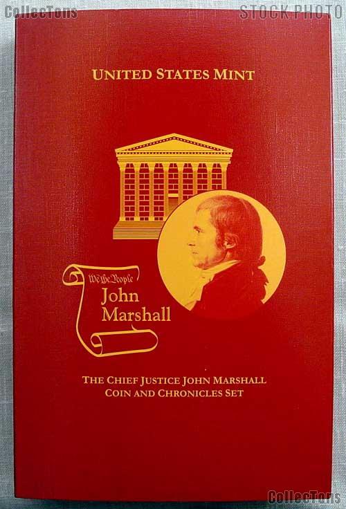 The Chief Justice John Marshall Coin and Chronicles Set 2005