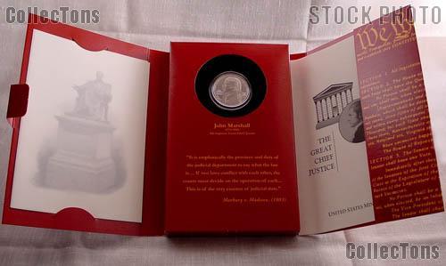 The Chief Justice John Marshall Coin and Chronicles Set 2005