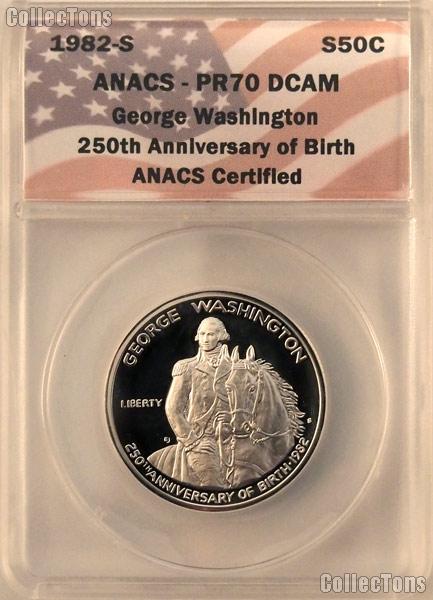 1982 S George Washington 250th Anniversary of Birth