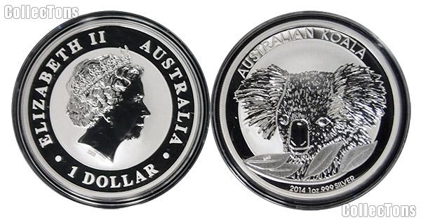 2015 Australian Koala Silver Coin 1oz .999 Pure Silver Bullion Coin