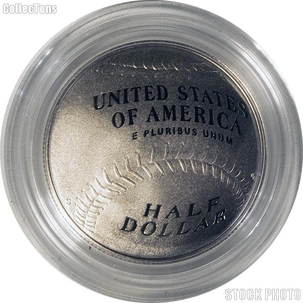 2014-S National Baseball Hall Of Fame Proof Commemorative Clad Half Dollar