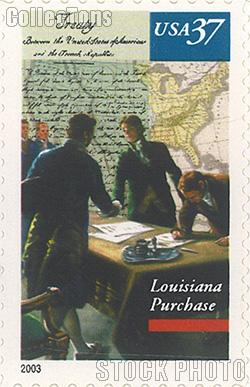 2003 Louisiana Purchase Bicentennial 37 Cent US Postage Stamp
