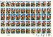 1997 "Stars and Stripes Forever!" 32 Cent US Postage Stamp MNH Sheet of 50 Scott #3153