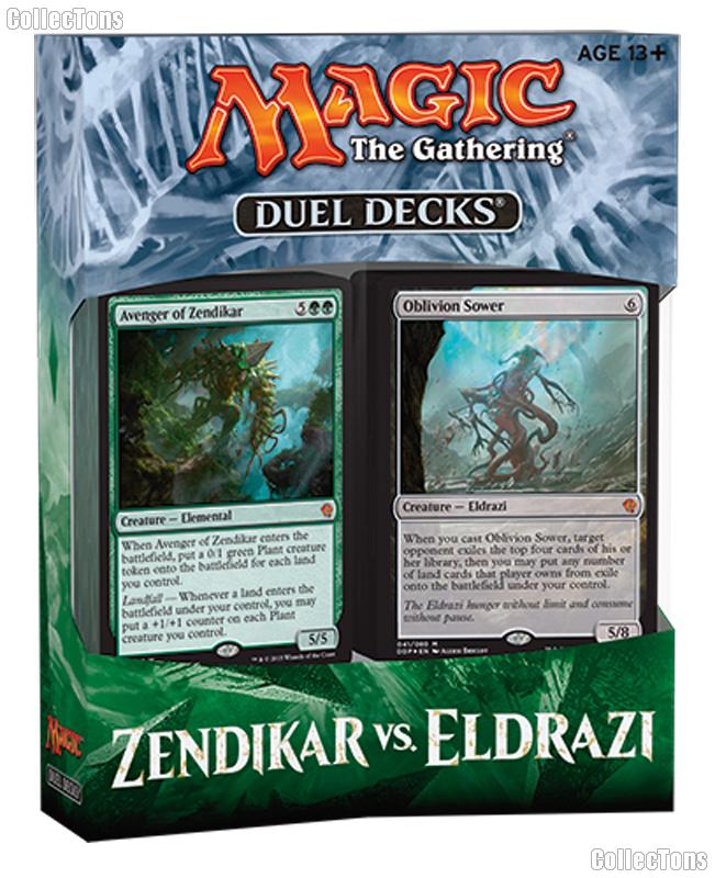 MTG Zendikar vs. Eldrazi - Magic the Gathering DUEL DECKS Factory Sealed Box