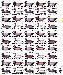 1985 Duck Decoys 22 Cent US Postage Stamp MNH Sheet of 50 Scott #2138-2141