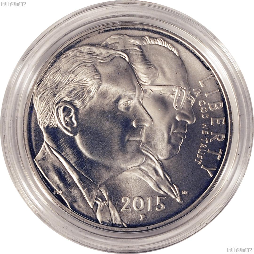 2015-P March of Dimes 75th Anniversary Uncirculated (BU) Commemorative Silver Dollar Coin