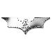 2022 Samoa 1 oz Silver Batman Batarang Shaped Coin .999 Fine Silver