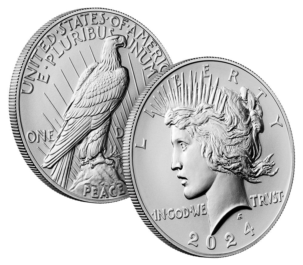 2024 Peace Silver Dollar Uncirculated (BU)