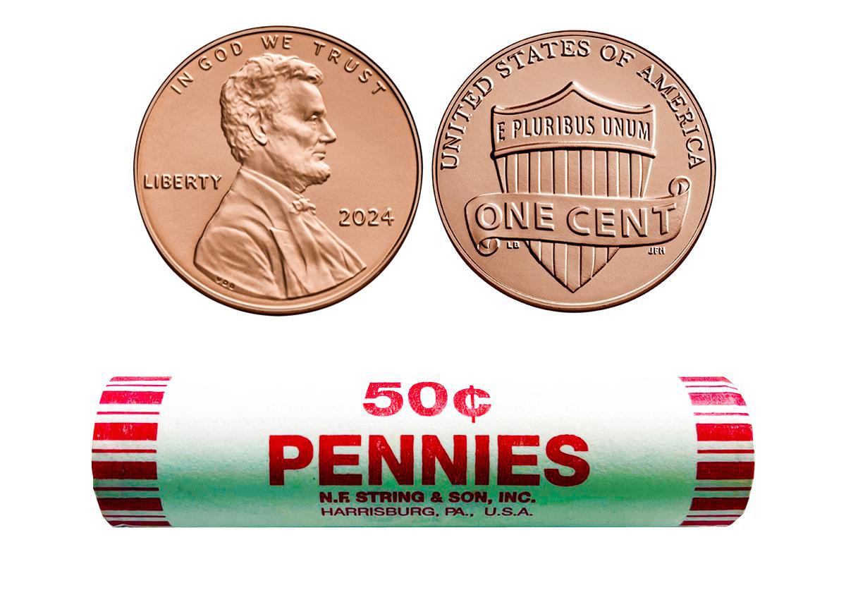 2024 Lincoln Shield Cent - Union Shield Roll