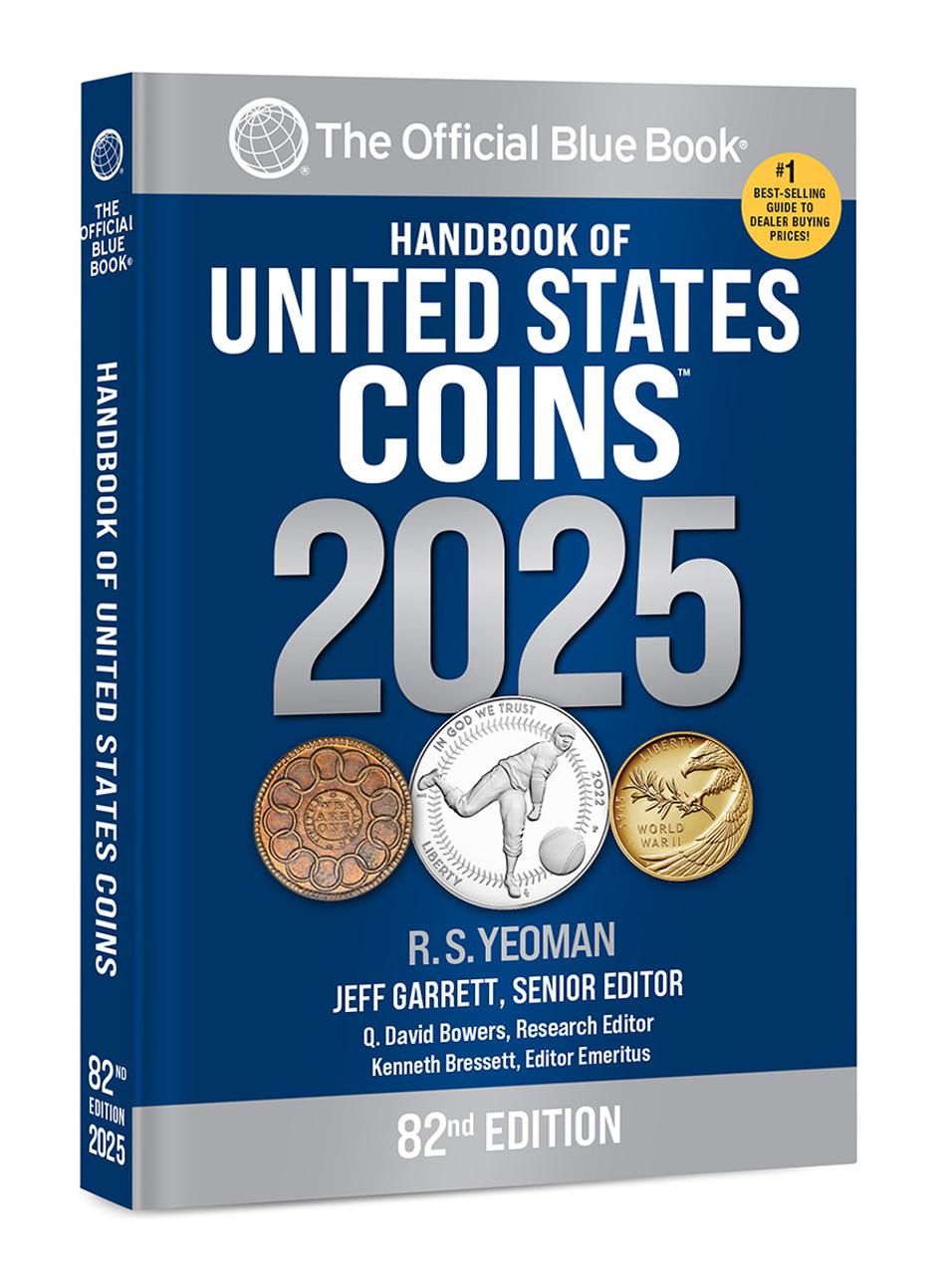 Whitman Blue Book United States Coins 2025 - Paperback