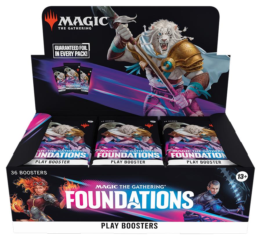 Foundations MTG Magic the Gathering PLAY Booster Factory Sealed Box