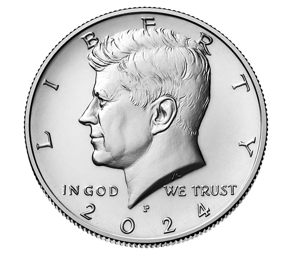 2024-P Kennedy Half Dollar GEM BU 2024 Kennedy Half