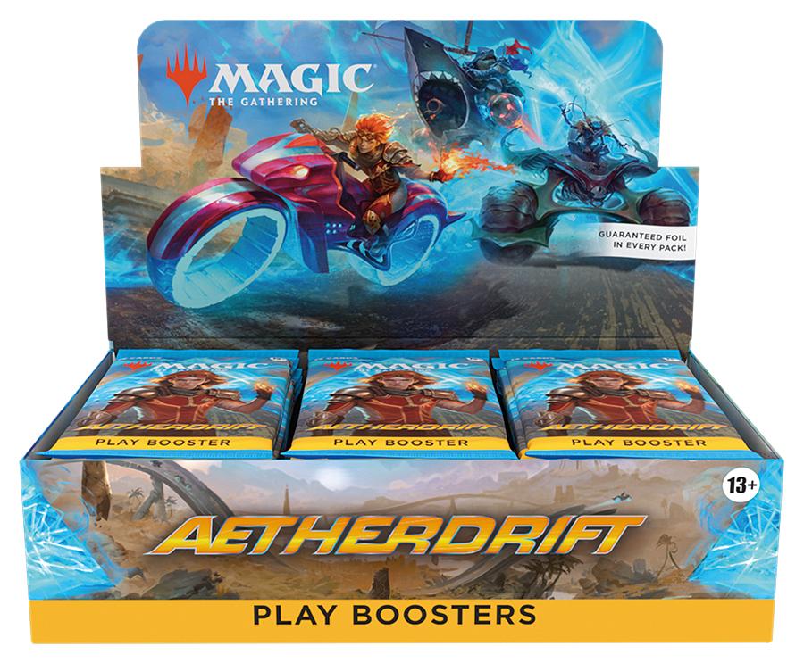 Aetherdrift MTG Magic the Gathering PLAY Booster Factory Sealed Box