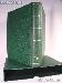 Lighthouse OPTIMA-F Coin Binder and Slipcase in Green